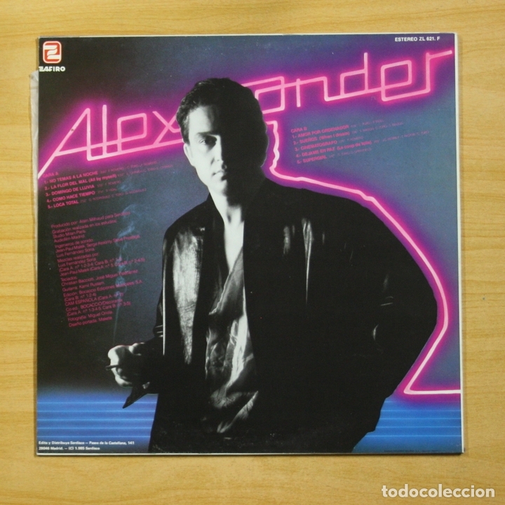 Discos de vinilo: ALEX ANDER - ALEX ANDER - LP - Foto 2