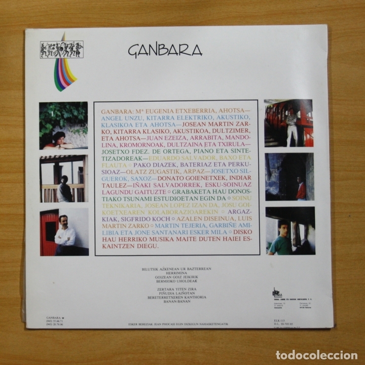 Discos de vinilo: GANBARA - BANAN BANAN - LP - Foto 2
