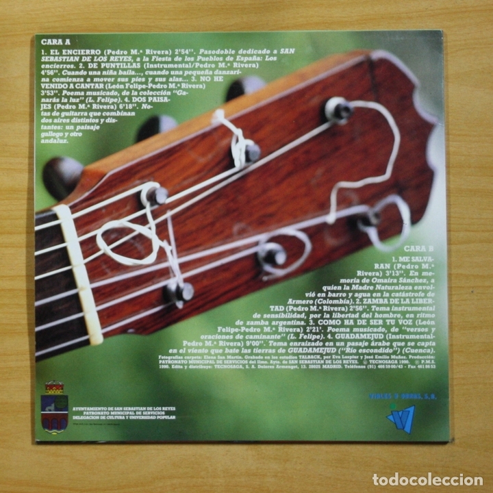 Discos de vinilo: PEDRO MARIA RIVERA - ENCUENTROS - LP - Foto 2