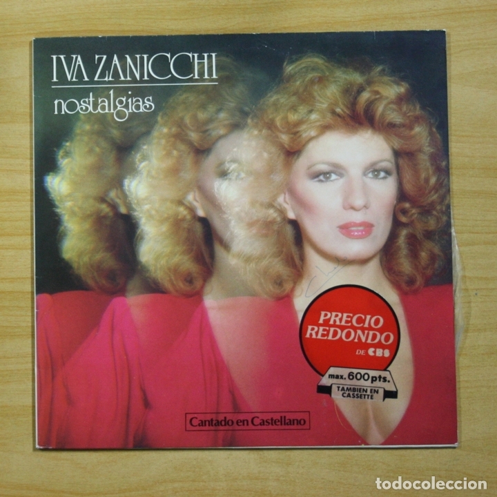 Discos de vinilo: IVA ZANICCHI - NOSTALGIAS - LP - Foto 1