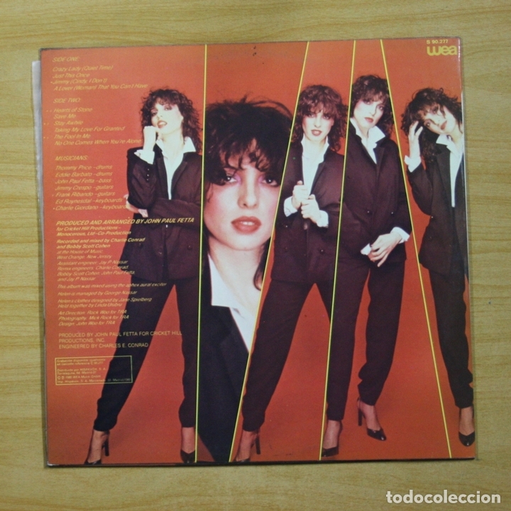 Discos de vinilo: HELEN SCHNEIDER - CRAZY LADY - LP - Foto 2