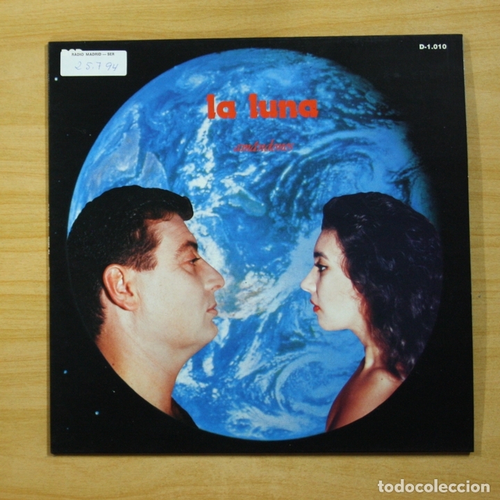 Discos de vinilo: LA LUNA - AMANDONOS - LP - Foto 1