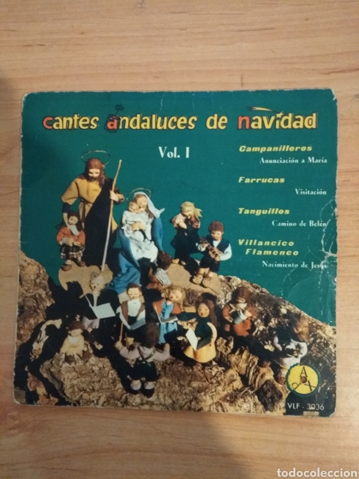 Discos de vinilo: Single. Cantes andaluces de navidad. Vol I - Foto 1