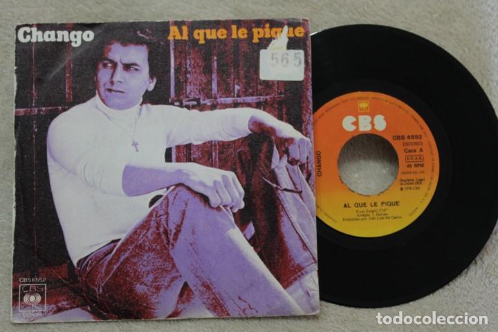Discos de vinilo: CHANGO AL QUE LE PIQUE SINGLE VINYL MADE IN SPAIN 1978 - Foto 1