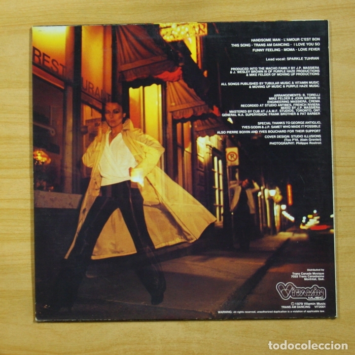 Discos de vinilo: FRIENDS - TRANS AM DANCING - LP - Foto 2
