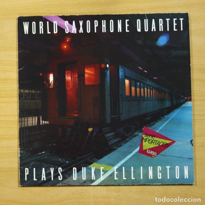 Discos de vinilo: WORLD SAXOPHONE QUARTET - PLAYS DUKE ELLINGTON - LP - Foto 1