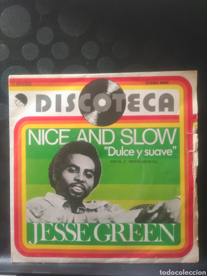 Discos de vinilo: Jesse Green. Nice and slow - Foto 1