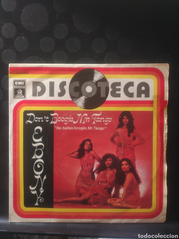 Discos de vinilo: Ebony, dont boogie mr Tango - Foto 1