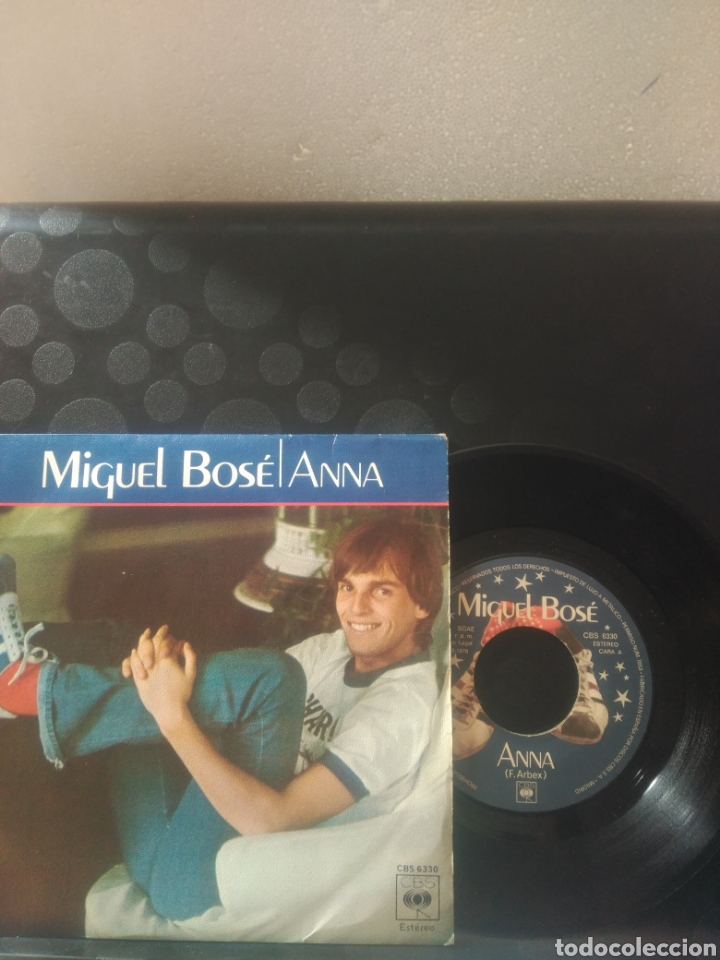Discos de vinilo: Miguel Bos&eacute; ,Anna - Foto 3