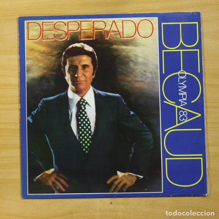 Discos de vinilo: GILBERT BECAUD - DESPERADO - LP - Foto 1