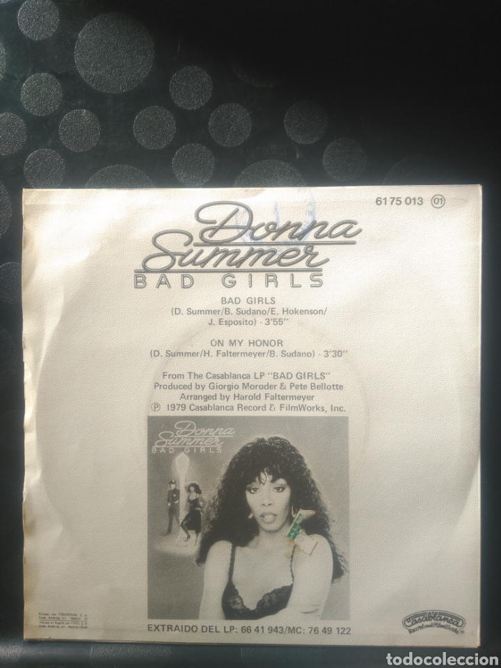 Discos de vinilo: Donna summer, bad girls - Foto 2