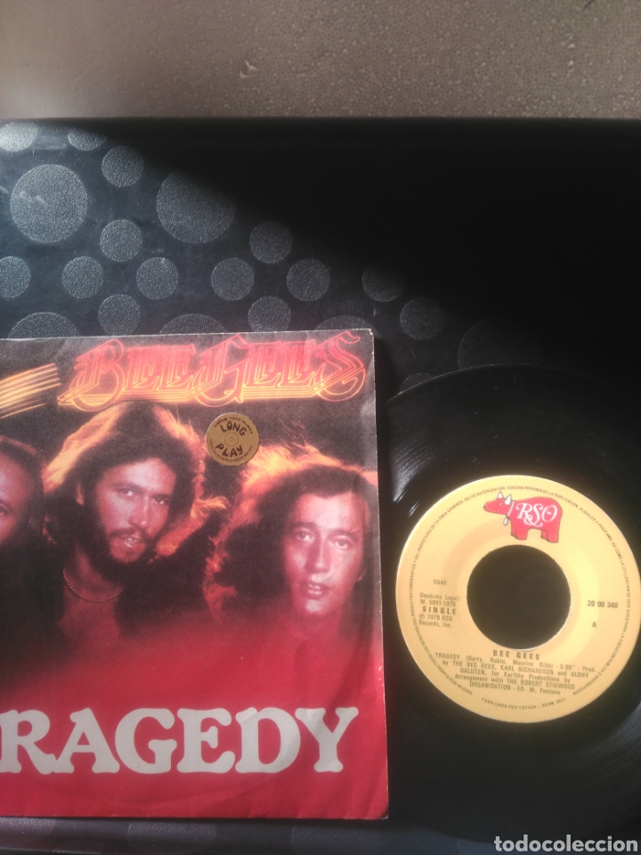 Discos de vinilo: Beegees ,tragedy - Foto 3