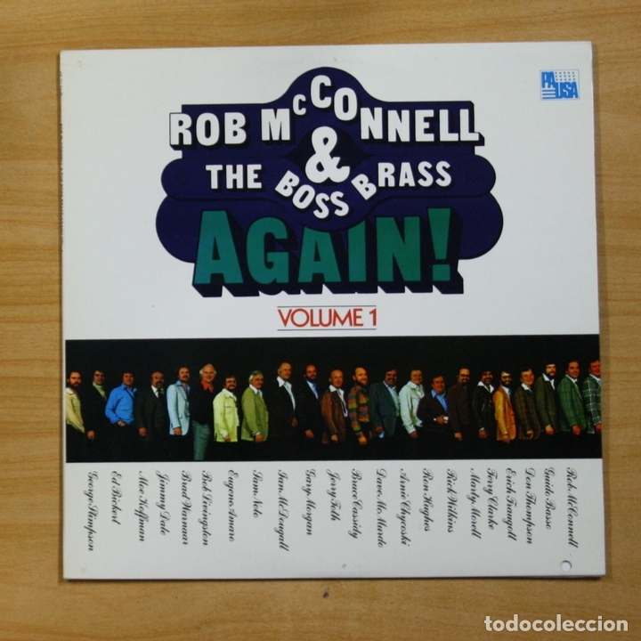 Discos de vinilo: ROB MCCONNELL & THE BOSS BRASS - AGAIN VOLUME 1 - LP - Foto 1