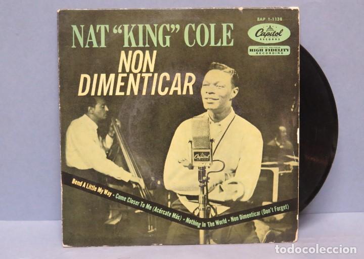 Discos de vinilo: EP. NAT KING COLE. NON DIMENTICAR - Foto 1