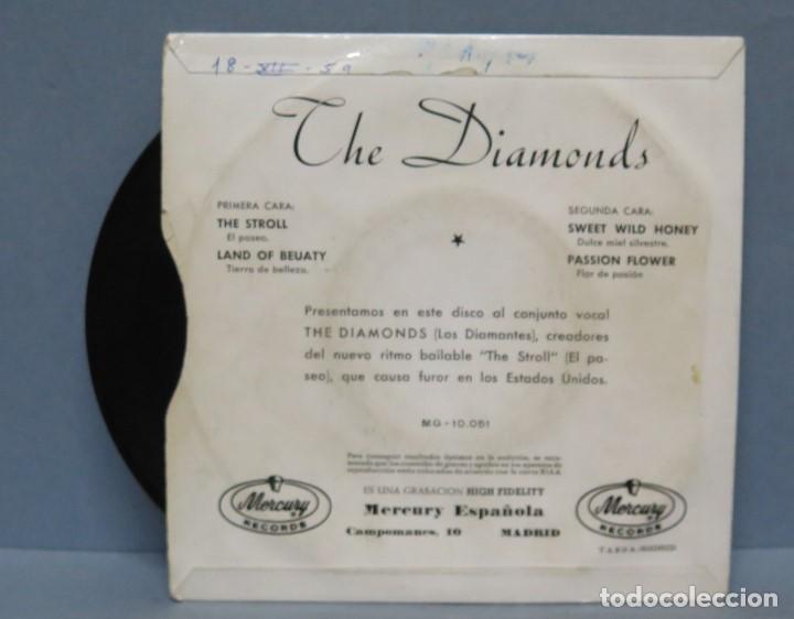 Discos de vinilo: EP. THE DIAMONDS. THE STROLL +3 - Foto 2