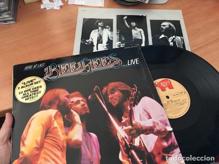 Discos de vinilo: BEE GEES (LIVE) 2 LP GERMANY 1977 (B-24) - Foto 1