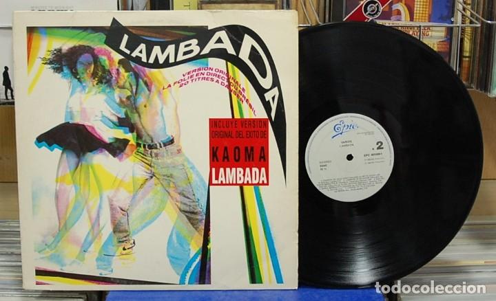 Discos de vinilo: Lambada. Epic 1989, ref. EPC 465599 1. LP doble - Foto 1
