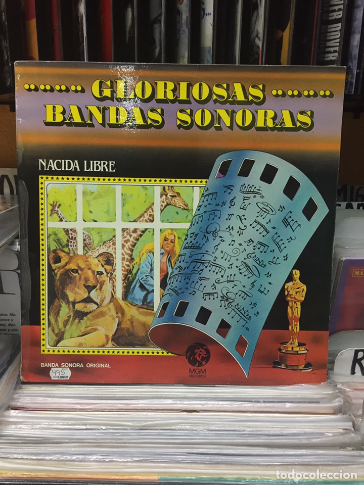 Discos de vinilo: Nacida Libre. Gloriosas Bandas Sonoras - Foto 1
