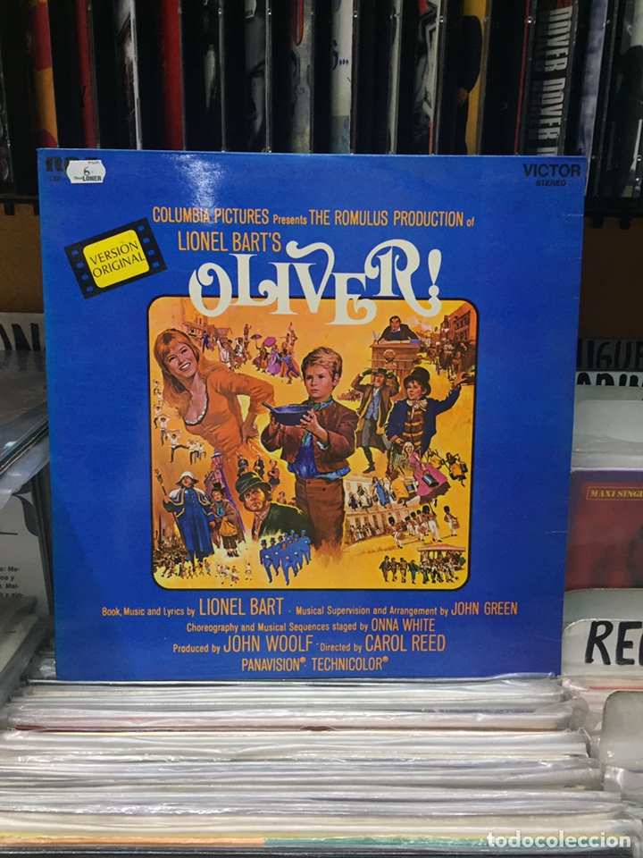 Discos de vinilo: Oliver. Banda Sonora Original de la Pel&iacute;cula - Foto 1