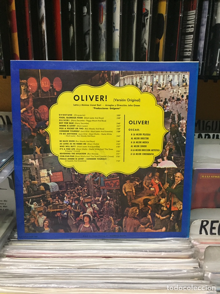 Discos de vinilo: Oliver. Banda Sonora Original de la Pel&iacute;cula - Foto 2
