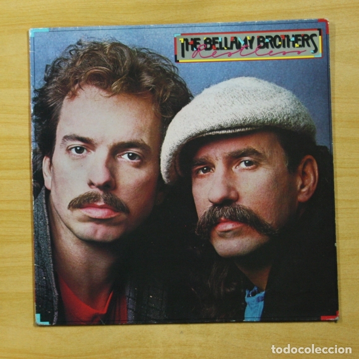 Discos de vinilo: BELLAMY BROTHERS - RESTLESS - LP - Foto 1