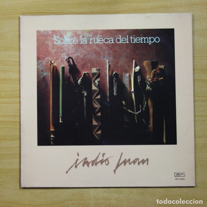 Discos de vinilo: INDIO JUAN - SOBRE LA RUECA DEL TIEMPO - LP - Foto 1