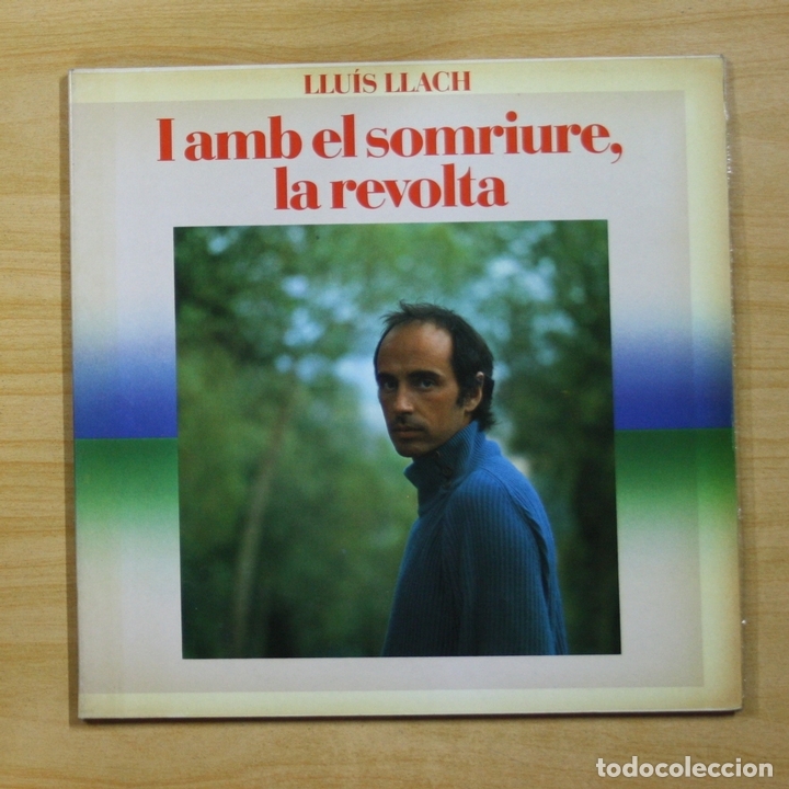 Discos de vinilo: LLUIS LLACH - I AMB EL SOMRIURE LA REVOLTA - GATEFOLD - LP - Foto 1