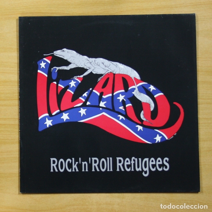 Discos de vinilo: LIZARD - ROCK N ROLL REFUGEES - LP - Foto 1