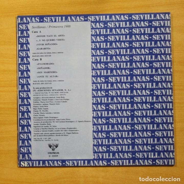Discos de vinilo: RAFAEL DEL ESTAD - ENAMORADO - GATEFOLD - LP - Foto 2