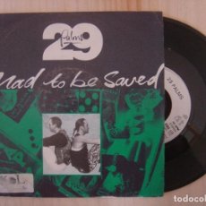 Discos de vinilo: 29 PALMS - MAD TO BE SAVED / DEFENCELESS (LIVE) - SINGLE 1992 - I.R.S. RECORDS