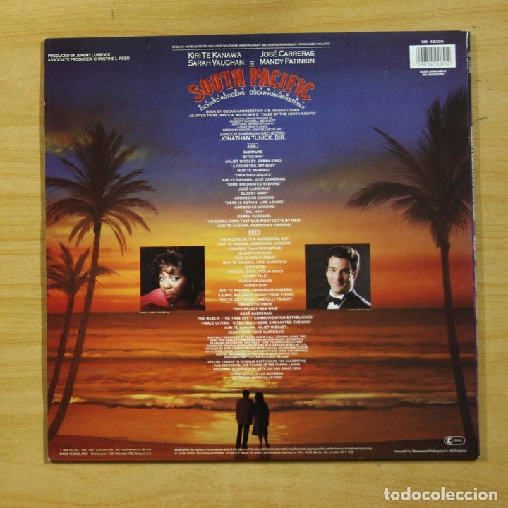Discos de vinilo: VARIOS - SOUTH PACIFIC - GATEFOLD - LP - Foto 2