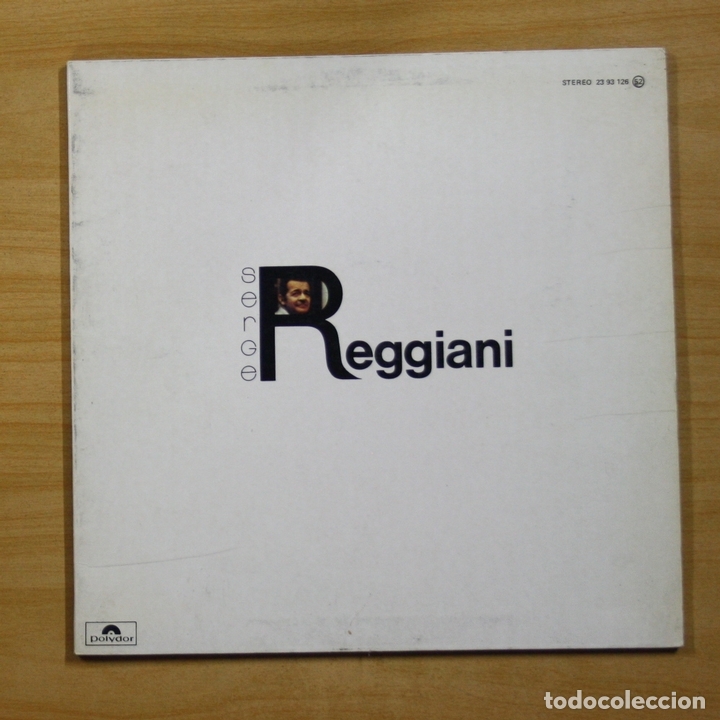 Discos de vinilo: SERGE REGGIANI - REGGIANI - GATEFOLD - LP - Foto 1