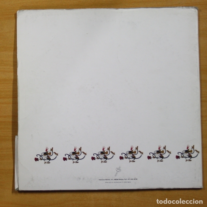 Discos de vinilo: REY LUI - UN NUDO EN LA GARGANTA - FOLDER - LP - Foto 2