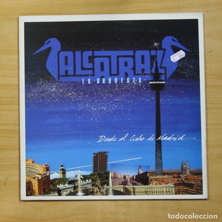 Discos de vinilo: ALCATRAZ - DESDE EL CIELO DE MADRID - LP - Foto 1