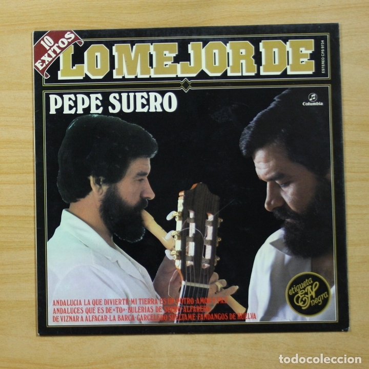 Discos de vinilo: PEPE SUERO - LO MEJOR DE - LP - Foto 1