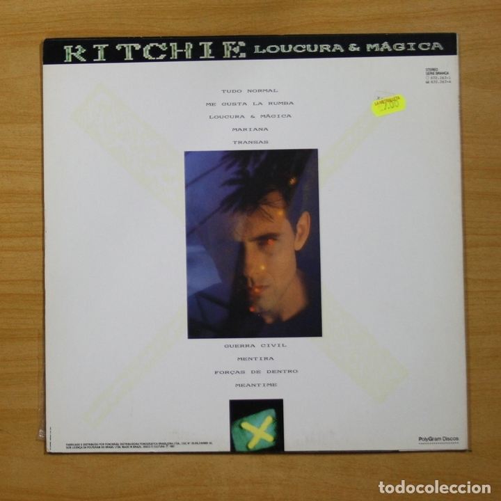 Discos de vinilo: RITCHIE - LOUCURA & MAGICA - LP - Foto 2
