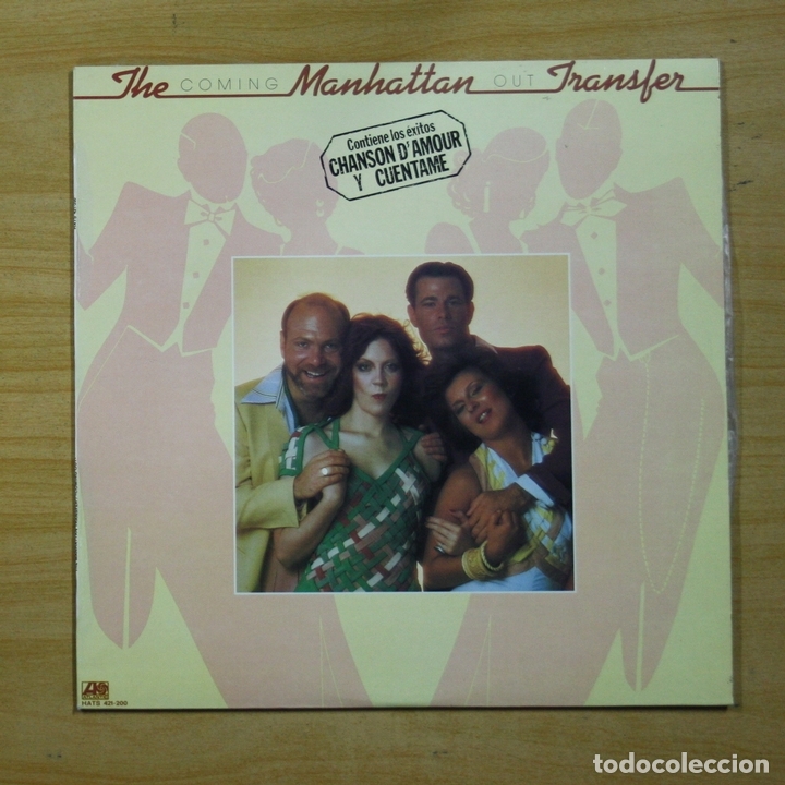 Discos de vinilo: THE MANHATTAN TRANSFER - COMING OUT - LP - Foto 1