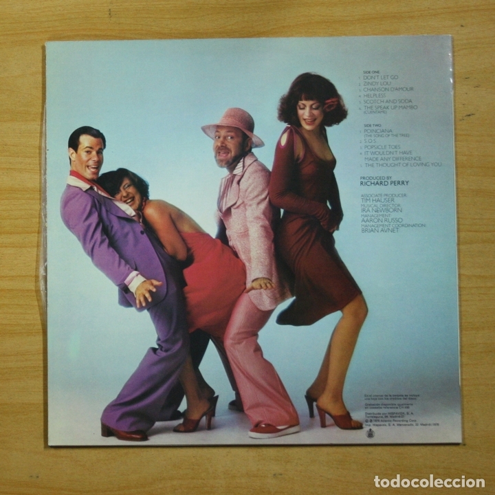 Discos de vinilo: THE MANHATTAN TRANSFER - COMING OUT - LP - Foto 2