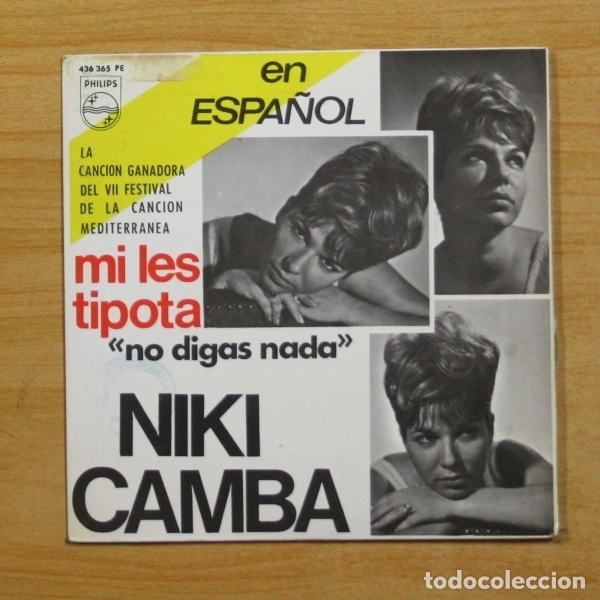 Discos de vinilo: NIKI CAMBA - MI LES TIPOTA + 3 - EP - Foto 1