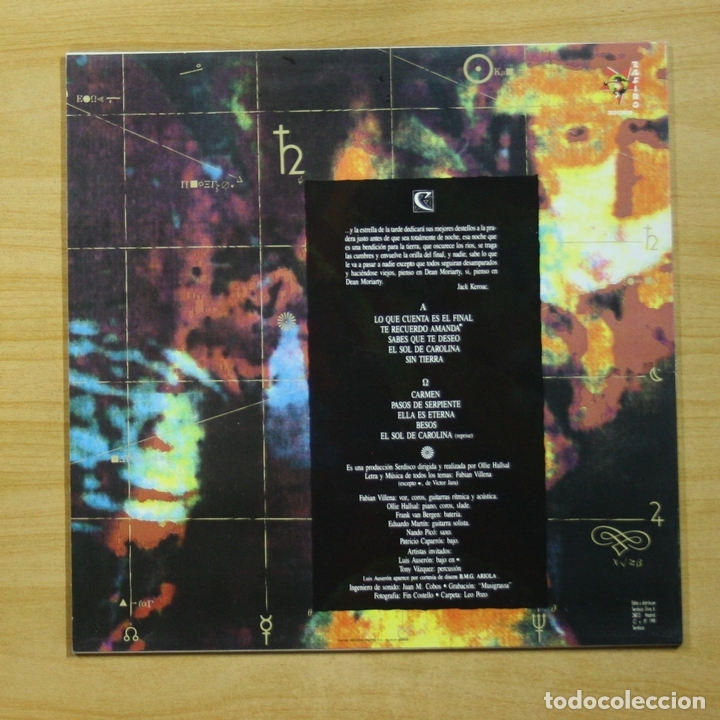 Discos de vinilo: CIENFUEGOS - BESOS - LP - Foto 2