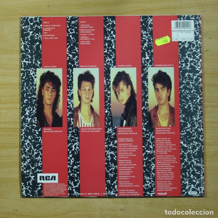 Discos de vinilo: PSEUDO ECHO - LOVE AN ADVENTURE - LP - Foto 2