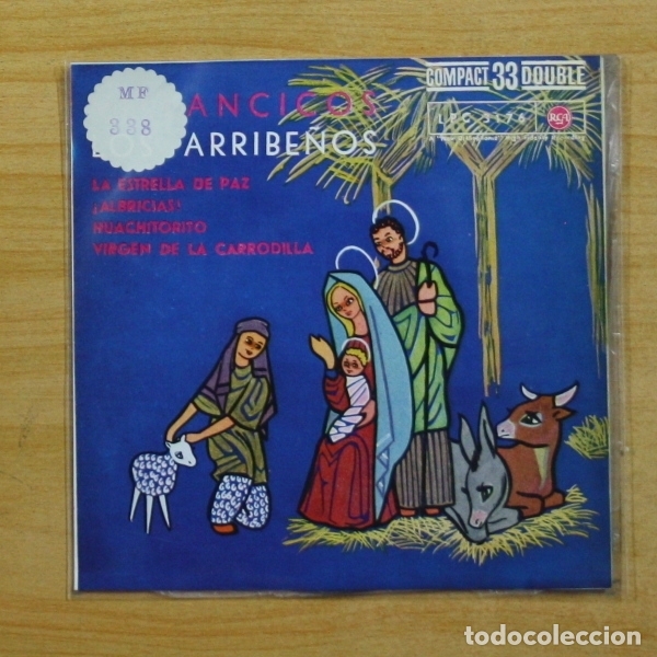 Discos de vinilo: LOS ARRIBE&Ntilde;OS - ESTRELLA DE PAZ + 3 - EP - Foto 1