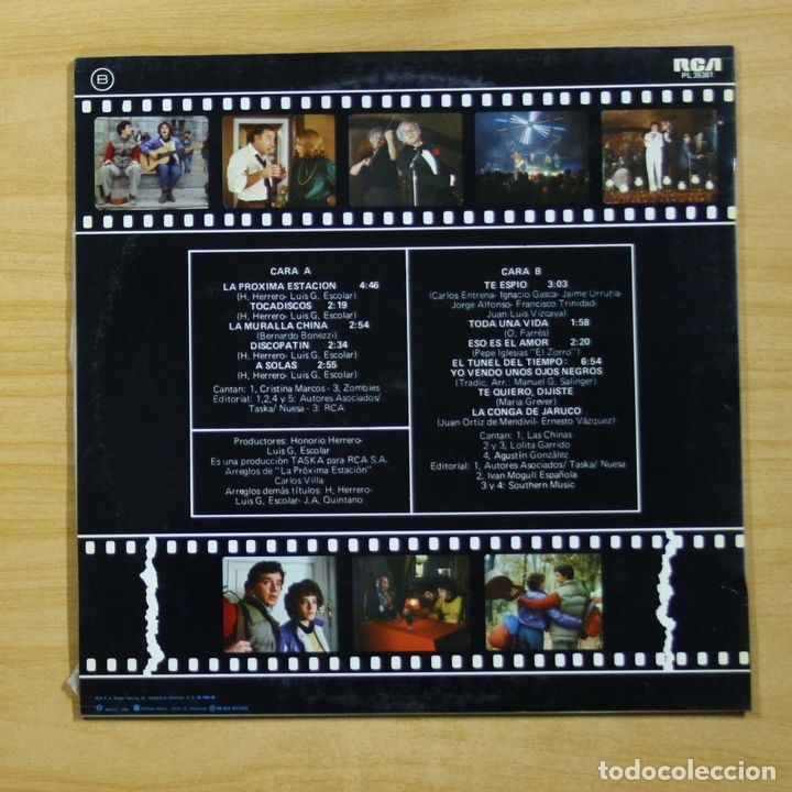 Discos de vinilo: VARIOS - LA PROXIMA ESTACION - LP - Foto 2