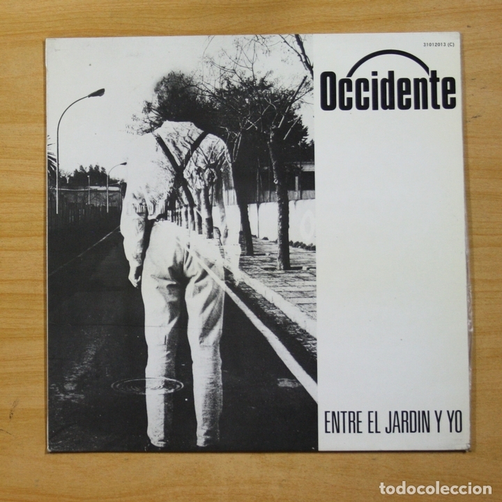 Discos de vinilo: OCCIDENTE - ENTRE EL JARDIN Y YO - LP - Foto 1