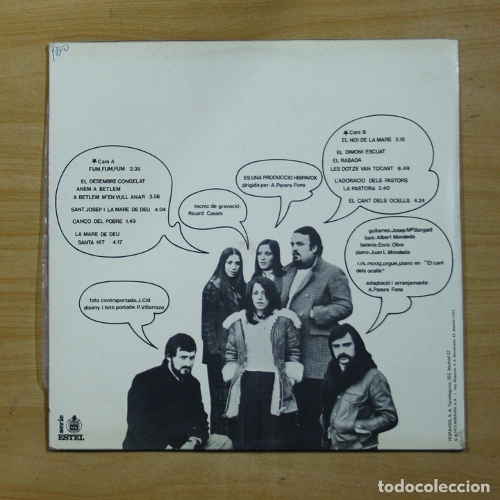 Discos de vinilo: GRUP ESTEL - NADAL - LP - Foto 2