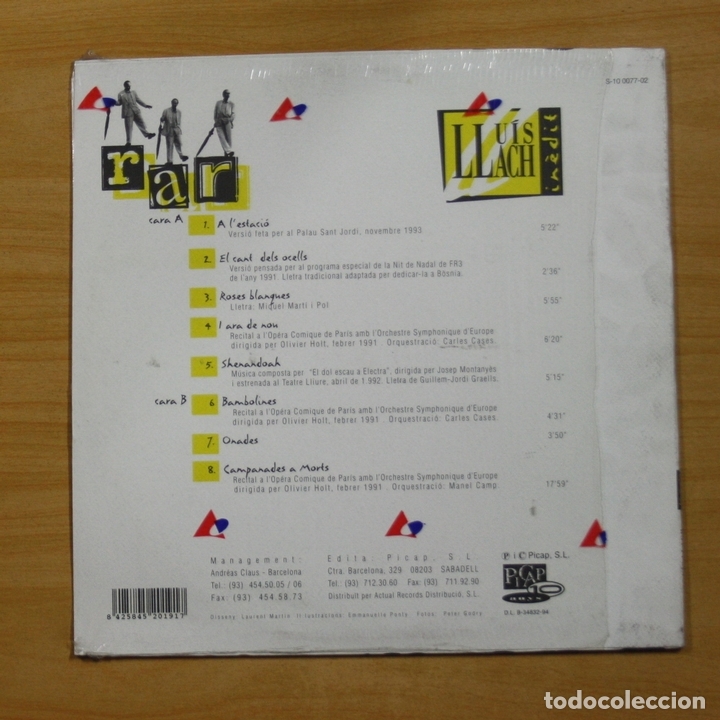 Discos de vinilo: LLUIS LLACH - RAR - LP - Foto 2