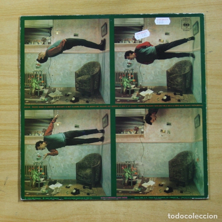 Discos de vinilo: LOUIS CHEDID - PANIQUEE ORGANISEE - LP - Foto 2