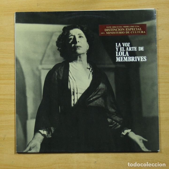 Discos de vinilo: LOLA MEMBRIVES - LA VOZ Y EL ARTE DE - GATEFOLD - LP - Foto 1