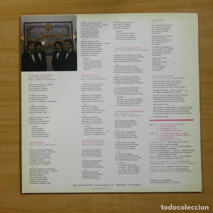 Discos de vinilo: RETAMA - DOS AMORES - LP - Foto 2