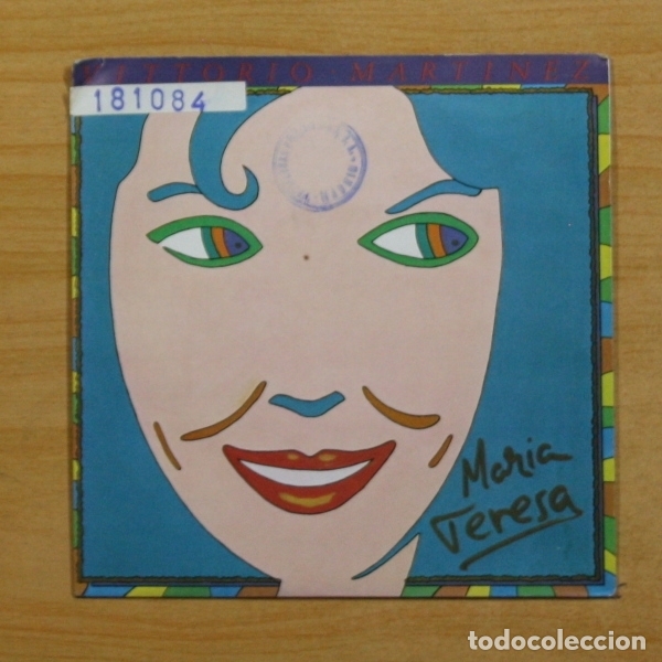 Discos de vinilo: VITTORIO MARTINEZ - MARIA TERESA - SINGLE - Foto 1